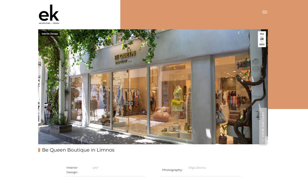 Be Queen Boutique, Lemnos – featured on ek&nbsp;magazine